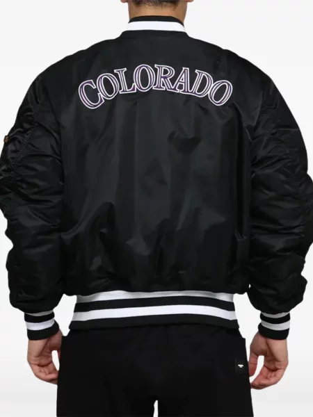 Reversibil geacă bomber New Era Cap negru