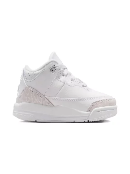 Sneakersy dziecięce Jordan 3 Retro białe