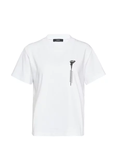 Tricou Bonbom cu imagine alb