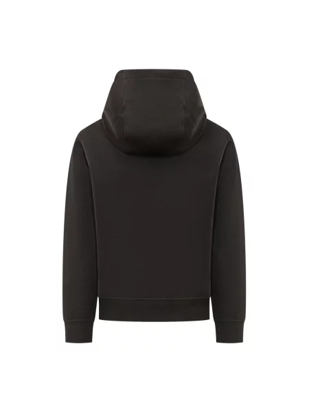 Bluza z kapturem Emporio Armani z kapturem z logo czarna