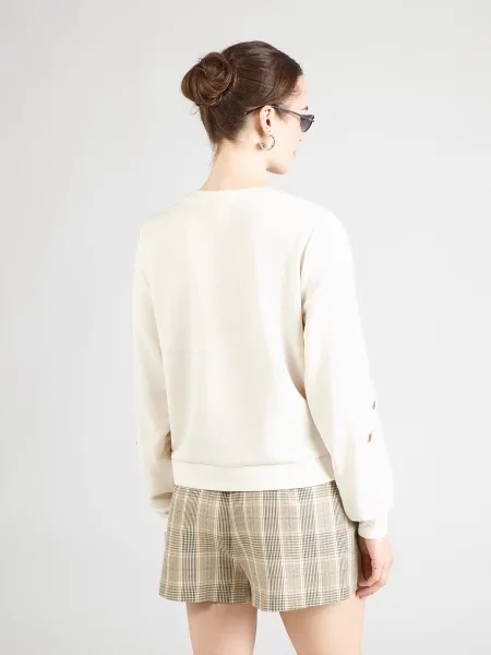 VERO MODA Megztinis be užsegimo VMJOELLA nebalintos drobės