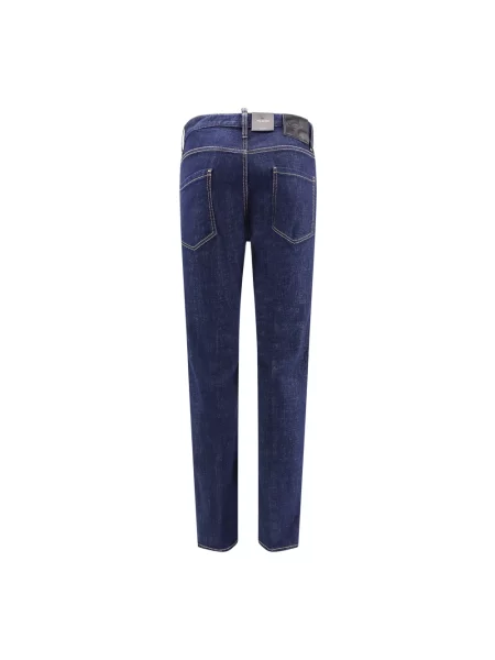 Jeansy Dsquared2 z 5 kieszeniami niebieskie