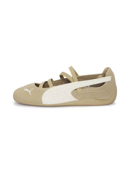 PUMA sneakersy Speedcat Cafe Ballet z zamszu Buty Prairie Tan/Warm biały