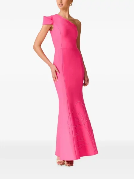 Rochie maxi Elliatt cu model floral roz