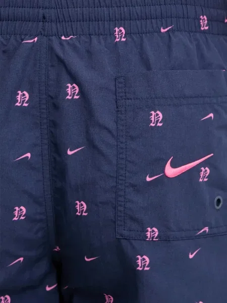 Slip de baie Nike alergare cu autograf cu glugă roșu