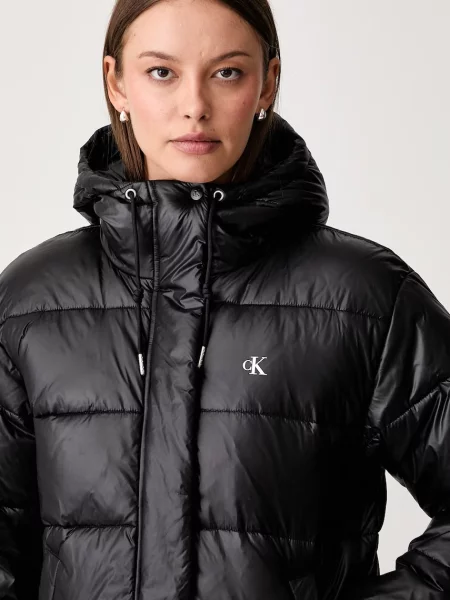 Calvin Klein Jeans капитонирано яке дамско черно