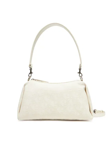 Calvin Klein Jeans Τσάντα Ckj Monogram Drop Sm Shoulder Ba Εκρού μπεζ