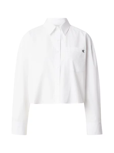 Calvin Klein Jeans Bluză alb