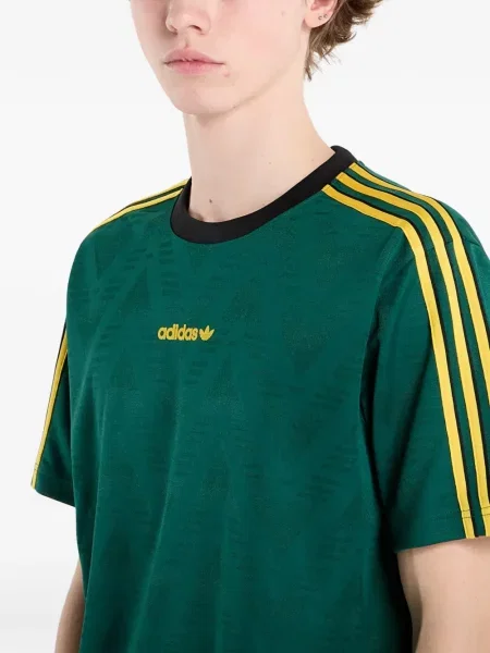 Scurt ușor tricou Adidas de drumeție alb