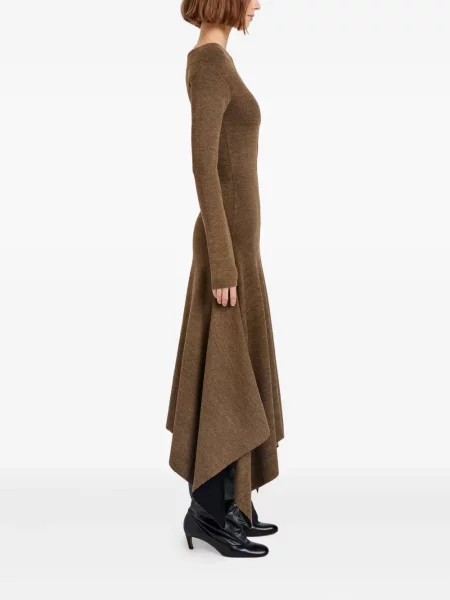 Rochie Proenza Schouler de costum maro