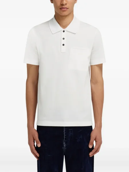 Polo Ferragamo alb