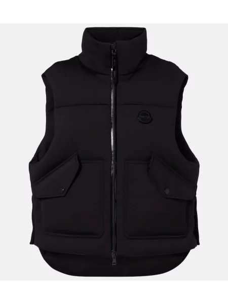 Vestă din puf Moncler Genius negru
