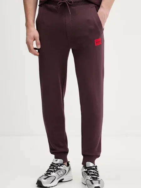 Спортивні штани HUGO меланж чорний