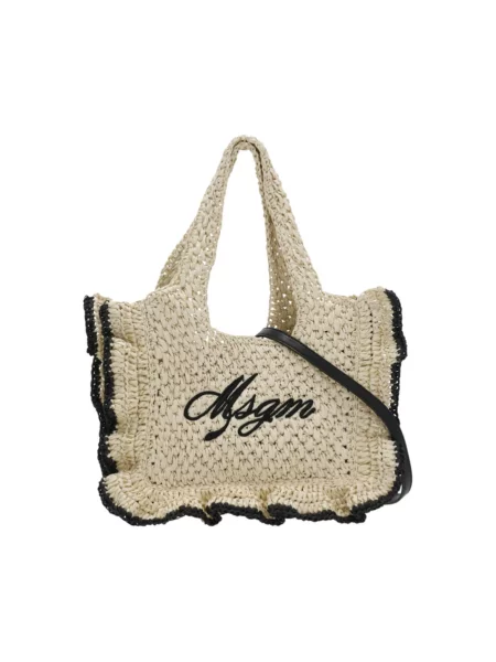 Shopperka Msgm beżowa