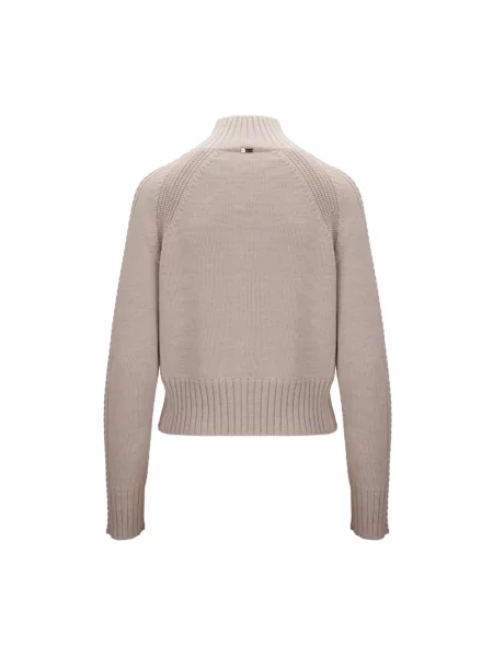 Sweter Herno wełniany beżowy