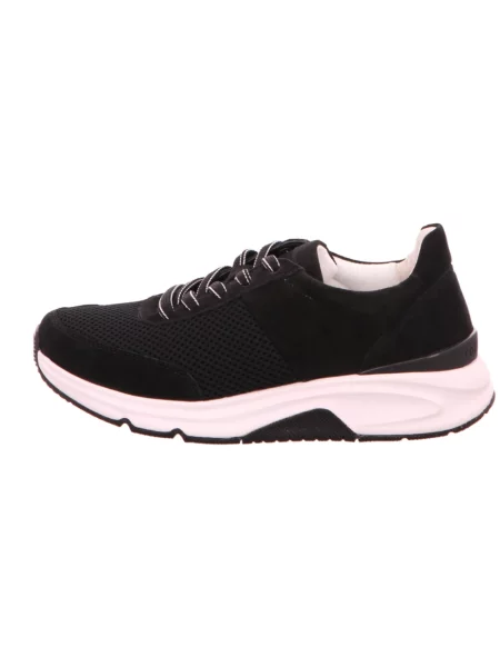 Sneakersy Gabor skórzane czarne
