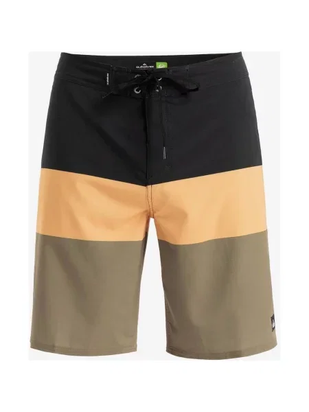 Kąpielówki Quiksilver Surfsilk Straight Leg 20 pomarańczowy brązowy 38 czarny