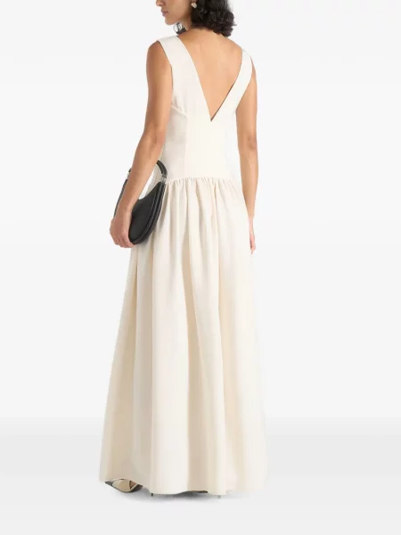 Rochie maxi Manière De Voir cu decolteu barcă