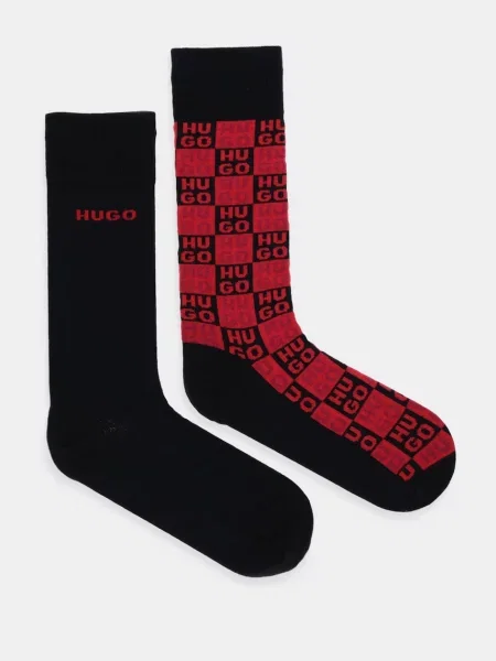 Ponožky HUGO 2P RS AARON CC černé