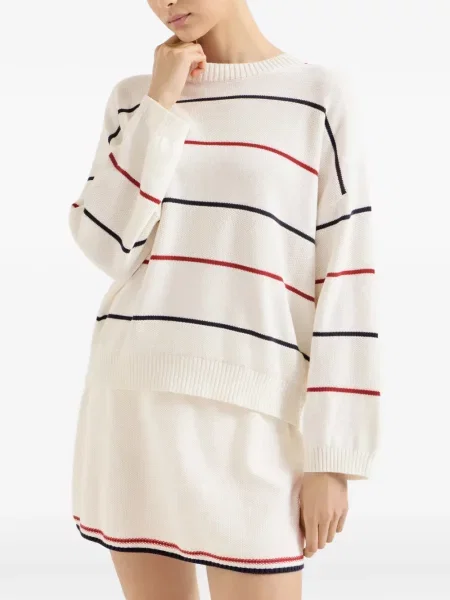 Sweter Brunello Cucinelli w paski