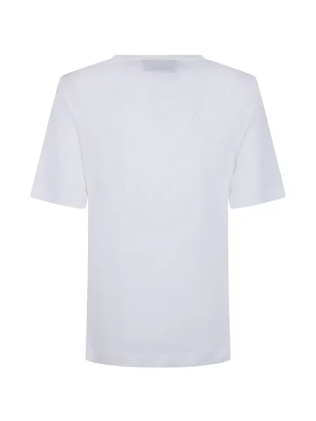 Tricou Simone Rocha cu funde alb