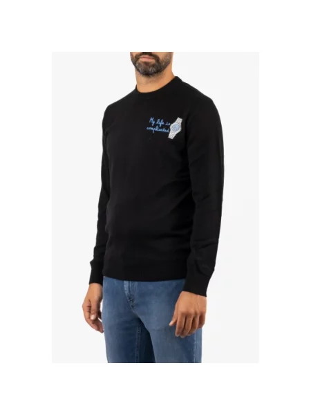 Sweter Saint Barth wełniany czarny