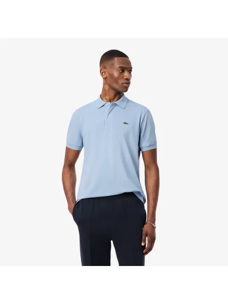 Lacoste Koszulka Polo Light Classic Fit niebieska