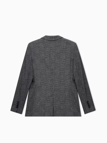 Пиджак Emporio Armani серый