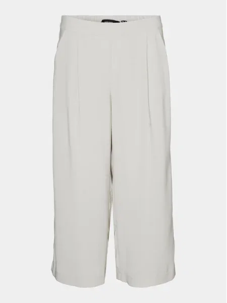 Vero Moda Pantaloni culotte Coco Écru gri