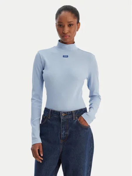 HUGO Golf Easy Svetlo modra