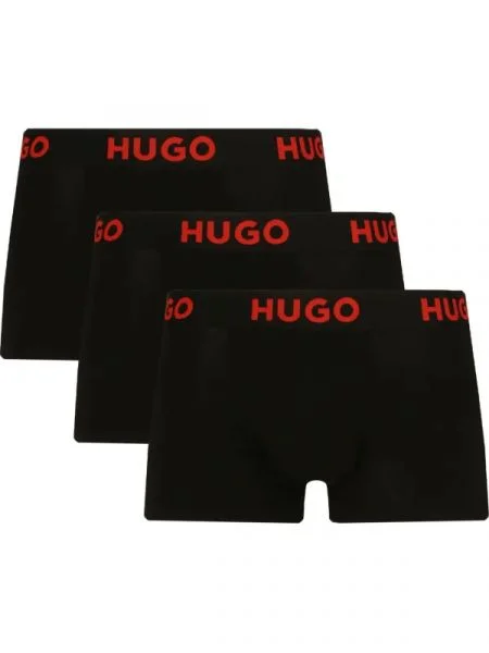 Hugo Chiloți boxer TRUNK TRIPLET NEBULA negru
