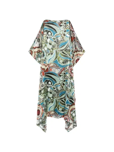 Rochie maxi Dolci Follie verde