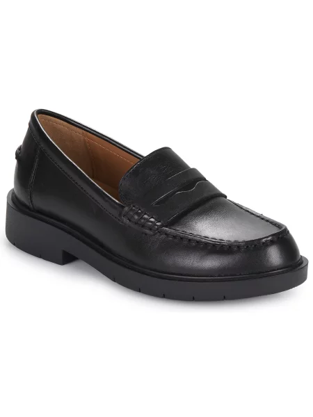 Mokasine Geox slip-on crna