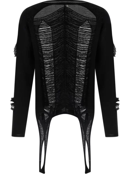 Пуловер Rick Owens черно