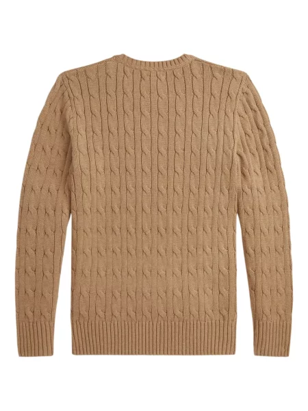 Sweter dziecięcy Polo Ralph Lauren brązowy