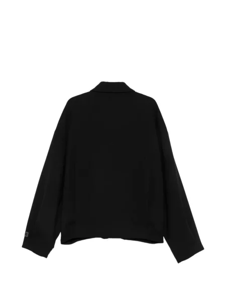 Gulerat geacă Balmain cu autograf negru