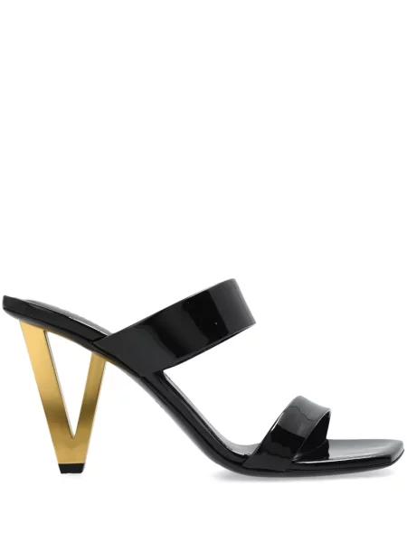 Sandale Versace din piele negru