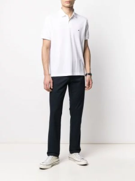 Polo marškinėliai Tommy Hilfiger balta