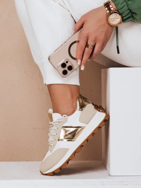 Sportowe sneakersy EASYSTEP Dstreet beżowe