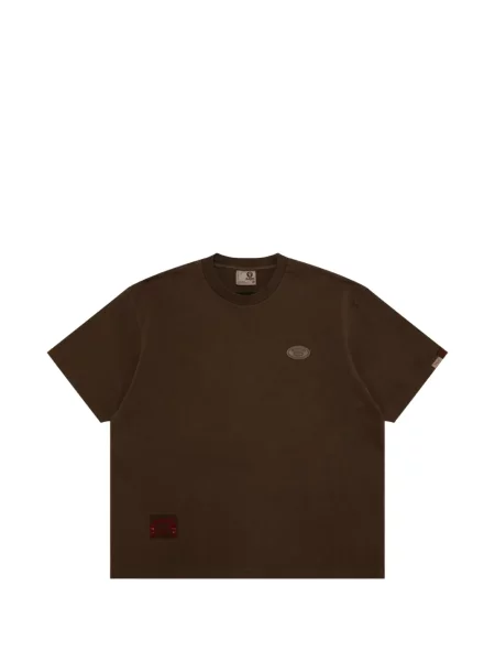 Tricou Aape By A Bathing Ape cu autograf maro