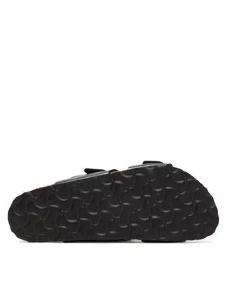 Pantofle Birkenstock s přezkou černé