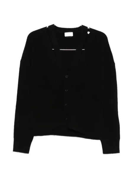 Cardigan P.a.r.o.s.h. tricotate negru