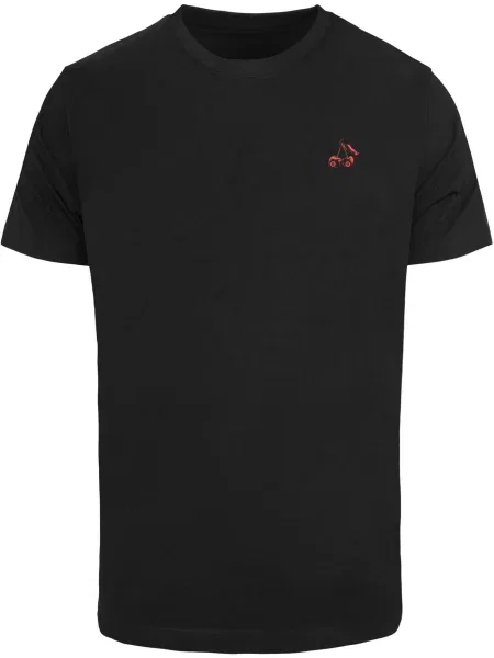 Mister Tee Tricou Life's Sweet Cherries roșu pastel negru