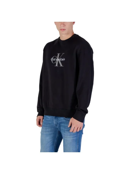 Geacă de blugi Calvin Klein Jeans negru