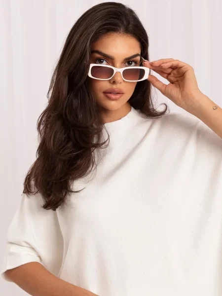 Pulover Italy Moda alb