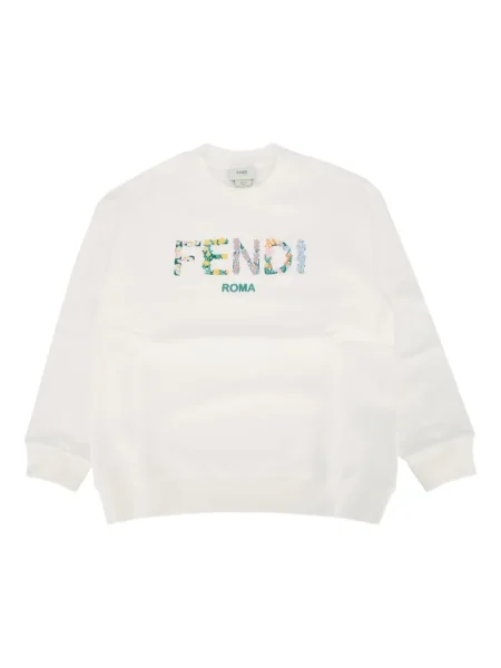 Bluza dziecięca Fendi biała