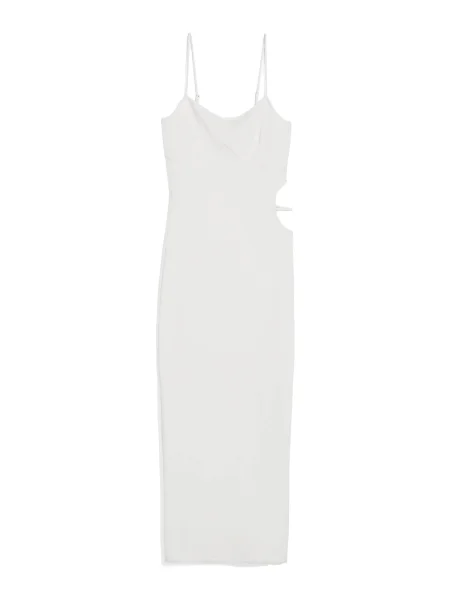 Bershka Rochie alb