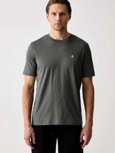 Marc O'Polo Tricou verde negru