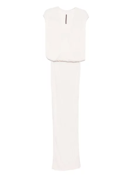 Sukienka Rick Owens Lilies biała