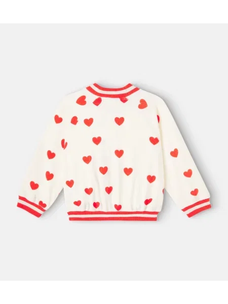 Bomber striukė Mini Rodini balta